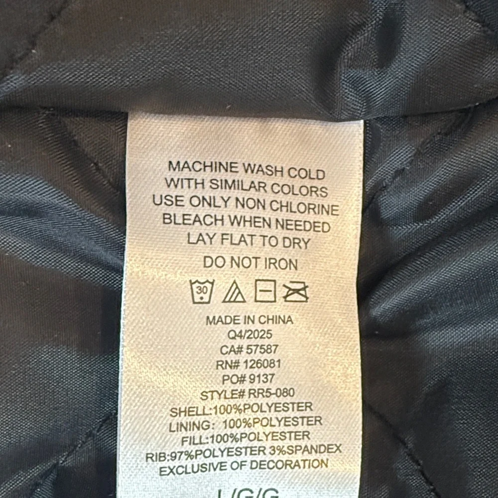 Reason Red and Cream 'Pablo Escobar' Racing Bomber Jacket - Picture 9 of 11